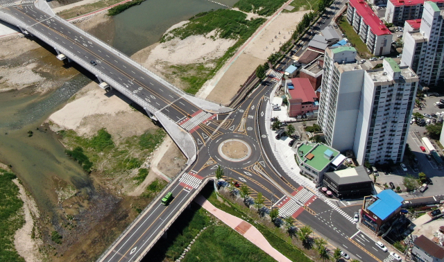 거창 한들대교. 거창군 제공