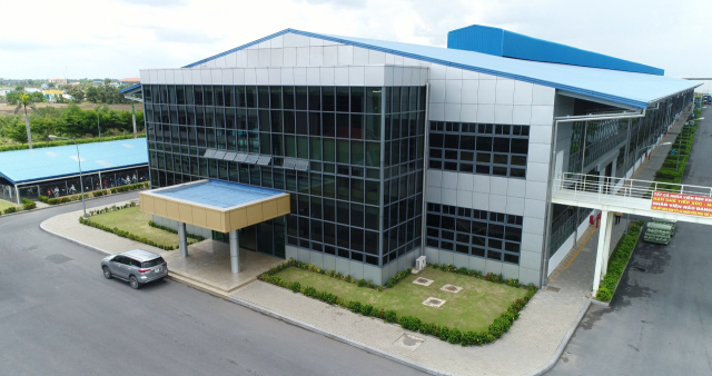 베트남 롱안성에 있는 삼덕베트남 전경. 삼덕통상 제공