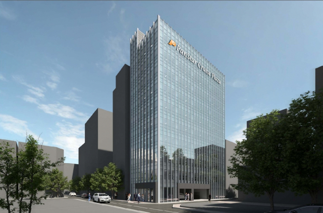 서울시 중구 북창동에 내년 9월 들어설 예정인 팬스타그룹 서울 사옥 조감도. 팬스타그룹 제공