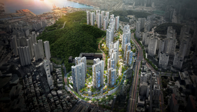 대연 디아이엘 투시도. 롯데건설 제공