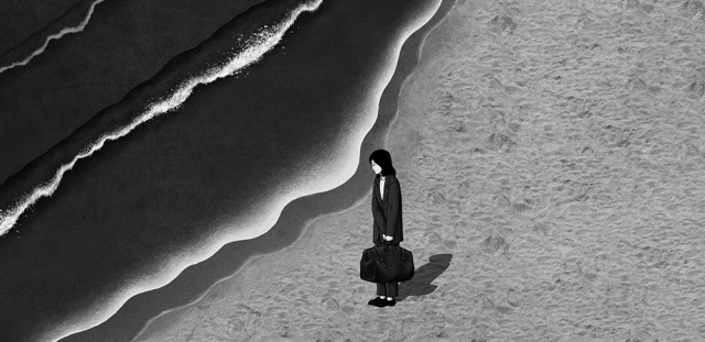 정유미 감독 신작 애니메이션 ‘파도’ 스틸 컷. 매치컷 제공