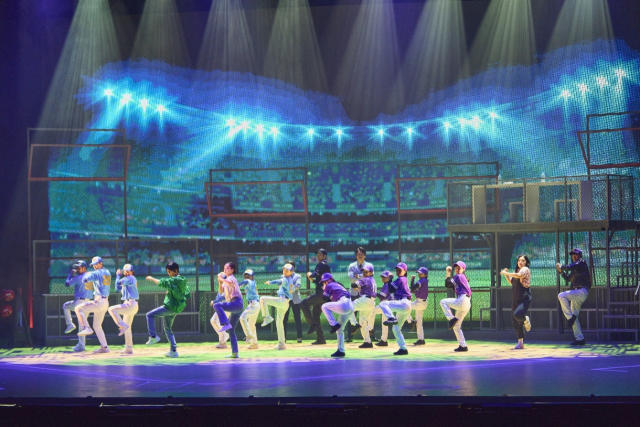 ‘야구왕, 마린스!’ 공연 모습. 라이브(주) 제공