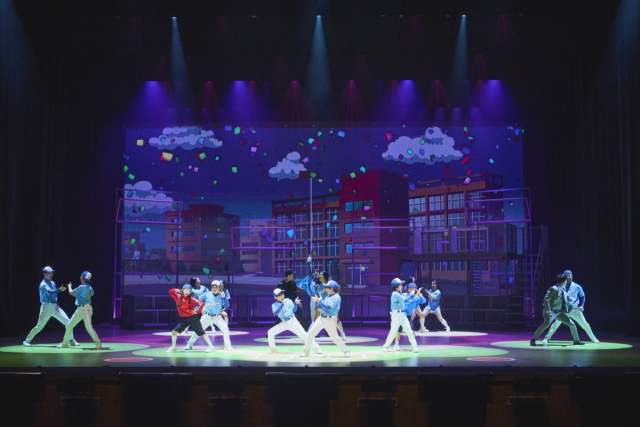 ‘야구왕, 마린스!’ 공연 모습. 라이브(주) 제공