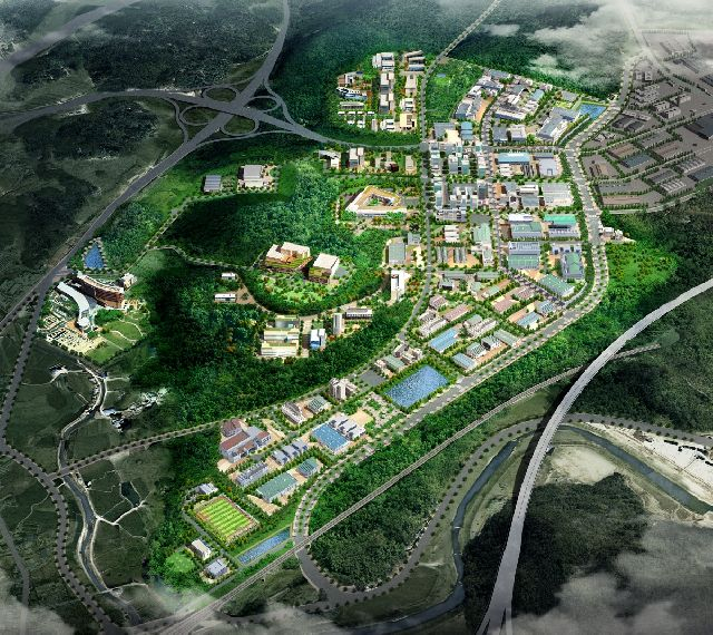 동남권 방사선 의과학산단 조감도. 부산일보DB