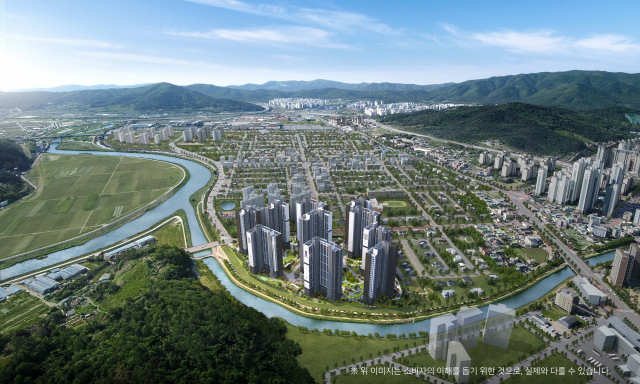 '더샵 신문그리니티' 조감도. 포스코이앤씨 제공