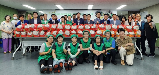 서3동 새마을부녀회, 소외계층에 삼계탕 전달