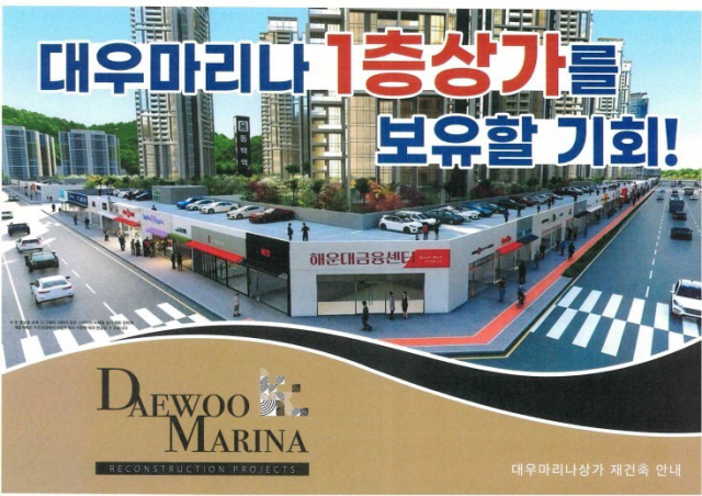 상가 쪼개기로 갈등을 야기한 업체 측의 분양 홍보 팸플릿.