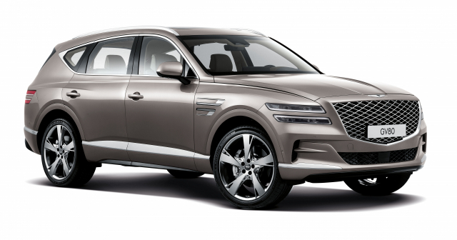 브랜드 출범 후 가솔린 모델로만 출시되는 제네시스 ‘GV80’. 제네시스 제공