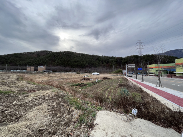 경남 양산시 동부행정타운 조성사업이 본격화된다. 조성 대상지. 양산시 제공