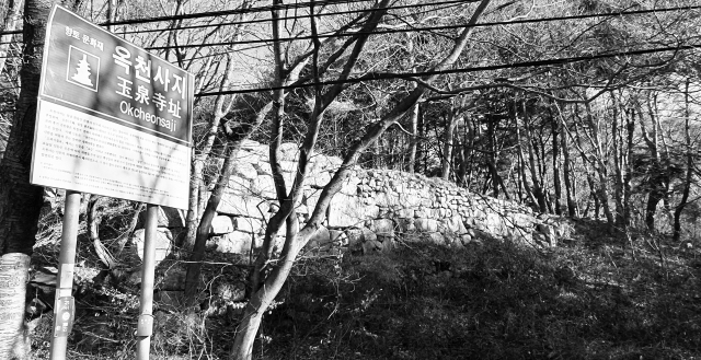 화엄십찰 비슬산 옥천사가 있었던 창녕 옥천사지 유적. 경남신문 제공