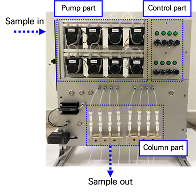 자체 개발한 대용량 해수 전처리 장비. UST 제공