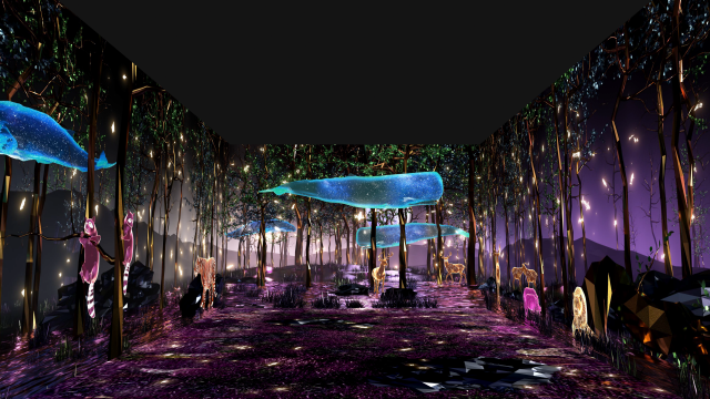 반구천의 암각화 실감영상 콘텐츠. 울산박물관 제공