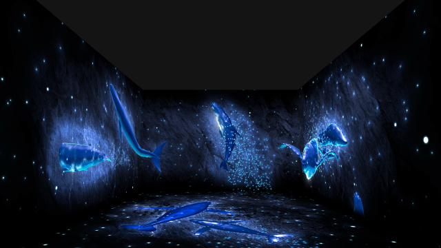 반구천의 암각화 실감영상 콘텐츠. 울산박물관 제공