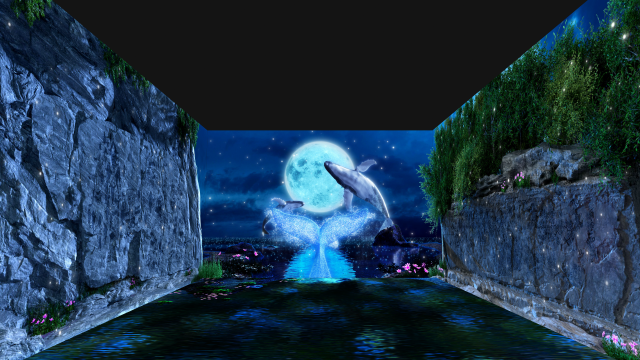 반구천의 암각화 실감영상 콘텐츠. 울산박물관 제공