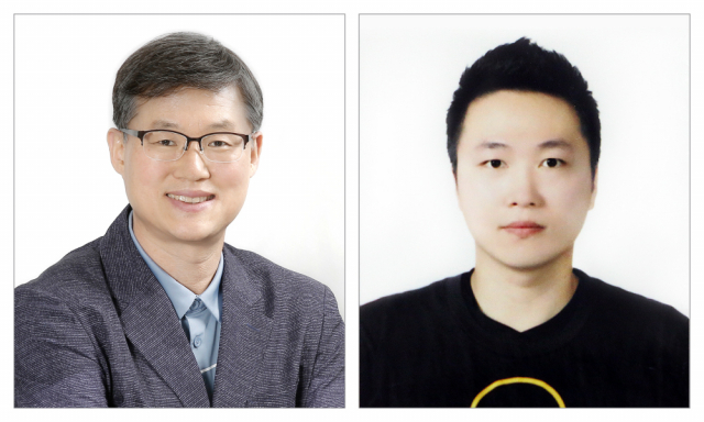 [연구진] 백종범 교수(왼쪽)와 제1 저자 장부재 연구원. UNIST 제공