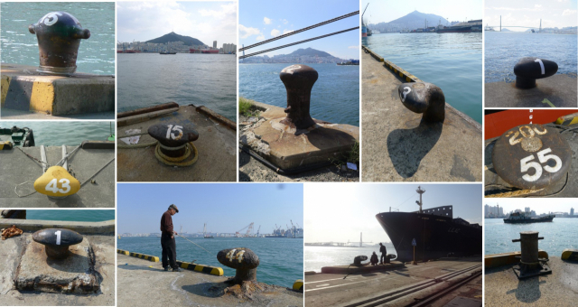 선박 줄을 묶는 제1부두의 7개 계선주는 100살이 되어가는, 한국 어디에도 없는 것이다. 죽어 있는 쇳덩어리가 아니라 항구 역사를 설명하는 생명체다. 비온후 제공