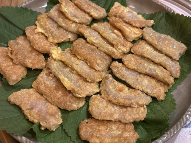 석술과 잘 어울리는 '조비량'의 홍어전.