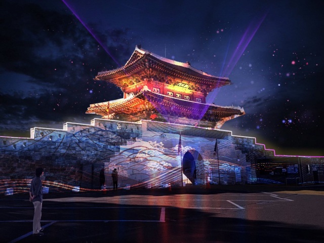 진주시는 진주성의 역사를 IT기술로 구현해 내년 하반기 진주성 일대에서 ‘온새미로 진주성도’를 선보일 예정이다. 진주시 제공