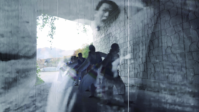 제28회 부산국제영화제(BIFF) ‘한국영화의 오늘: 비전’ 부문에 선정된 ‘소리굴다리’ 스틸 컷. BIFF 제공