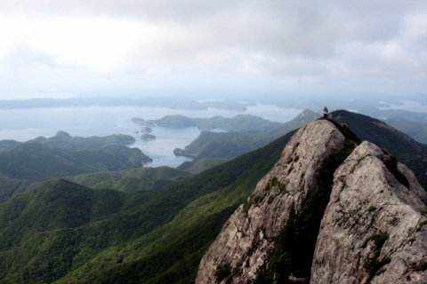 대마도 전경. 부산일보DB