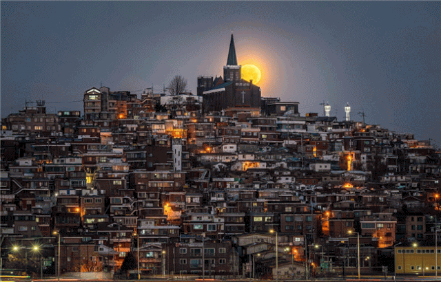 보름달 사진(제29회 한국천문연구원 천체사진공모전 수상작). 천문연구원 제공