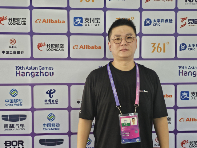 2022 항저우 아시안게임에 출전한 3대3 남자 농구 대표팀은 30일 밤 필리핀과 8강전을 치른다. 3대3 남자 농구 대표팀 감독인 강양현 감독. 후저우=김한수 기자 hangang@