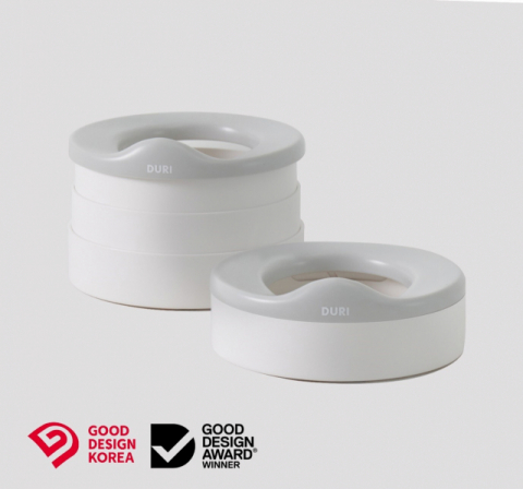 두리 도넛 휴대용 유아 변기, 한국·호주서 동시에 ‘2023년 굿디자인 어워드’ 선정