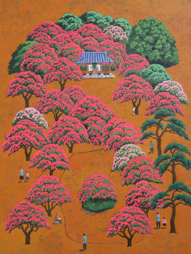 설종보 '명옥헌'. 미광화랑 제공