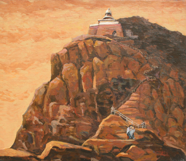 설종보 '태종대'(1998). 미광화랑 제공