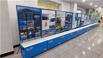 독도·울릉도 생태계 및 생물 포스터 전시물. KIOST 울릉도·독도해양연구기지 제공