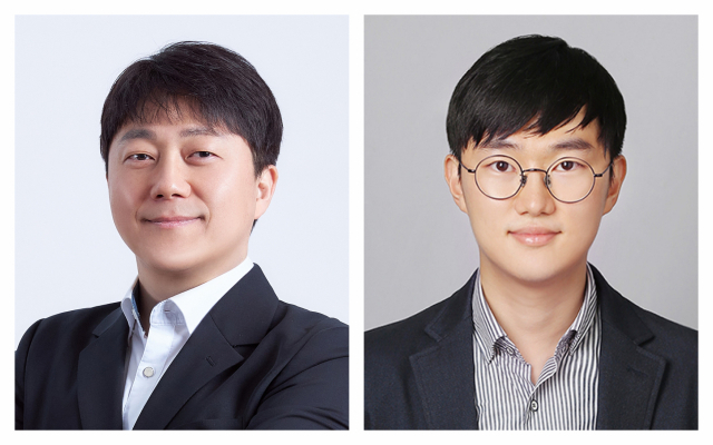 [연구진] 왼쪽부터 임정호 교수, 제1저자 유철희 연구원. UNIST 제공