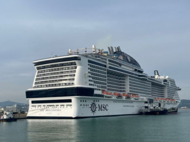 벨리시마호 크루즈선. 부산일보DB