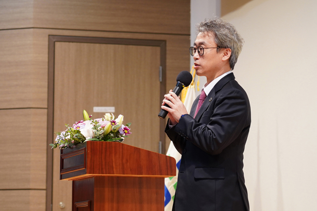 부산대학교치과병원 제5대 김현철 병원장 취임식이 지난 9일 열렸다. 부산대치과병원 제공