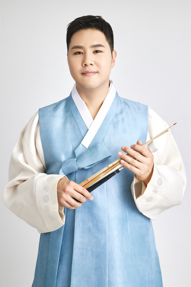 전통타악 연주자 최정욱 부산시립국악관현악단 단원. 최정욱 제공