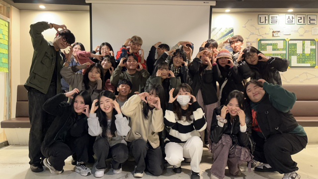 올 6월 출범한 부울경 대학생 모임인 '부산대학영화제' 모습.부산대학영화제 제공