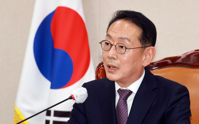 국회 법제사법위원장 국민의힘 김도읍(부산 북강서을) 의원. 연합뉴스