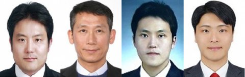 왼쪽부터 심재민 부산시 기획관, 이수일 부산시 행정자치국장, 이경덕 부산시 미래산업국장, 이준호 부산시의원.