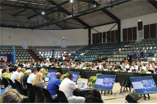 ‘중서부태평양수산위원회(WCPFC) 제20차 연례회의’ 현장 사진. 해수부 제공