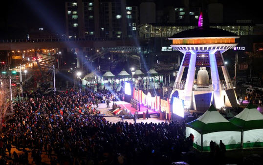 오는 31일 경남 김해시 대성동의 김해시민의 종 일대에서 ‘제야의 종 타종식’이 열린다. 김해시 제공