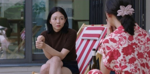 이솜, 안재홍 주연의 ‘LTNS’ 스틸컷. 티빙 제공