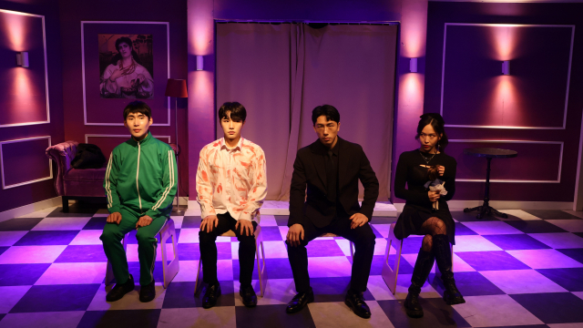 연극 '행오버' 공연 장면. 나인진엔터 제공