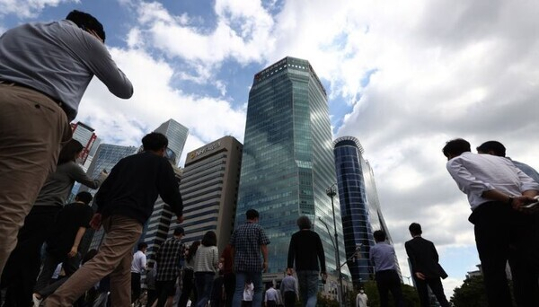 직장가 이미지 사진. 연합뉴스