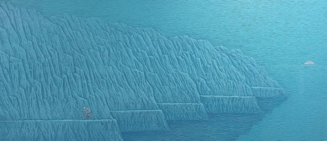 이인철 작가의 ‘노리가는길’(2023). M543 갤러리 제공