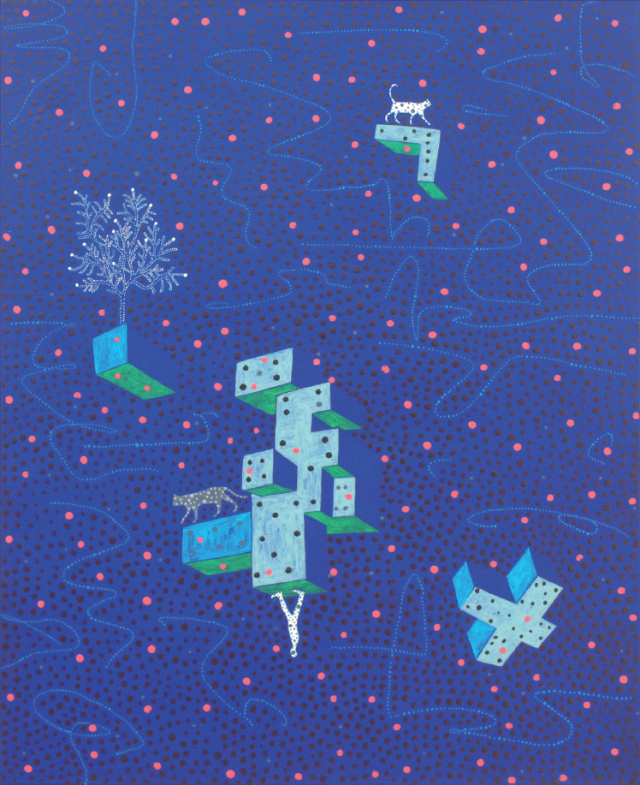 성현섭 작가의 ‘CAT이오사이’(2023). M543 갤러리 제공