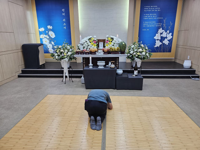 부산 동구청이 무연고 사망자를 위해 집행한 ‘공영장례’. 동구청 제공