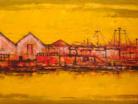 ‘부둣가 이야기’. 여근섭 제공