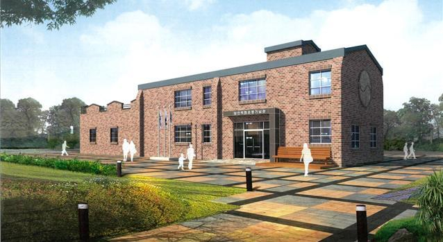 함안에 조성될 독립운동기념관 조감도. 함안군 제공