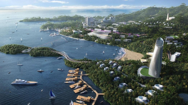 거제기업혁신파크 조감도. 부산일보DB