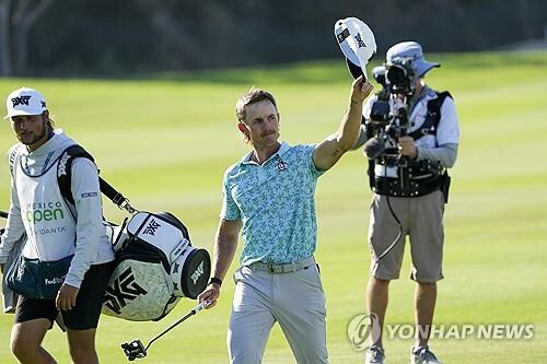 PGA 투어 멕시코 오픈에서 우승한 제이크 냅. 연합뉴스