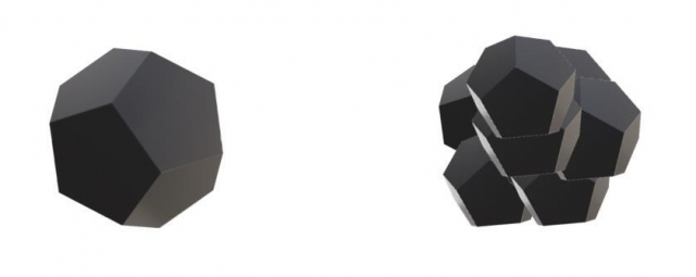 단결정 입자와 단결정 클러스터(오른쪽) 형상. 에스엠랩 제공